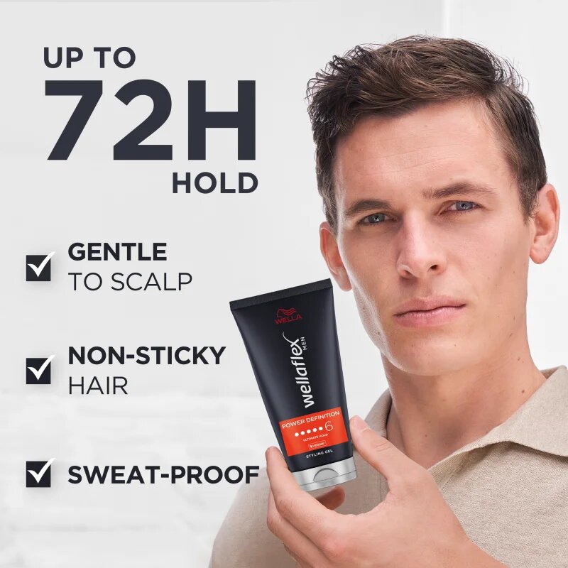 Wella flex Men gel za lase z ekstra močnim utrjevanjem 150 ml