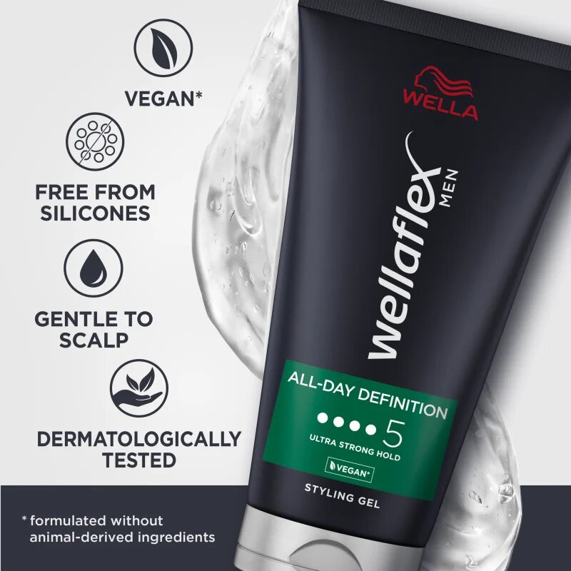 Wella flex Men gel za lase z ekstra močnim utrjevanjem 150 ml