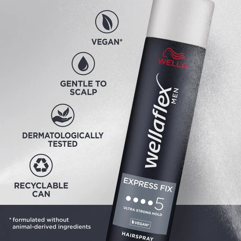 Wella flex Men lak za lase z ekstra močnim utrjevanjem 250 ml