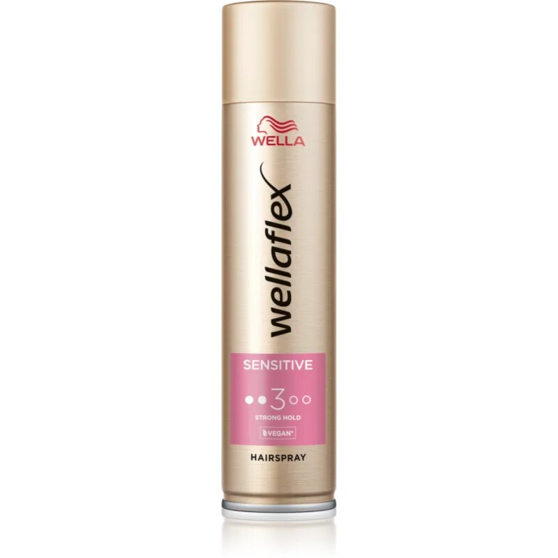 Wella flex Sensitive lak za lase s srednjim utrjevanjem brez dodanih dišav 250 ml