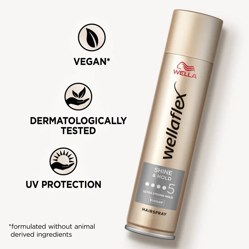 Wella flex Shine & Hold lak za lase z ekstra močnim utrjevanjem za sijaj 250 ml