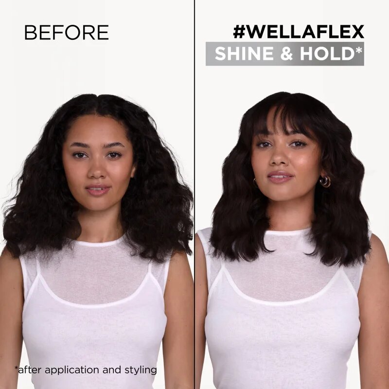 Wella flex Shine & Hold penasti utrjevalec za lase za sijaj 200 ml
