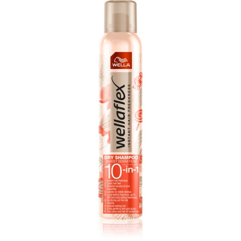 Wella flex Sweet Sensation suhi šampon z nežnim cvetličnim vonjem 180 ml