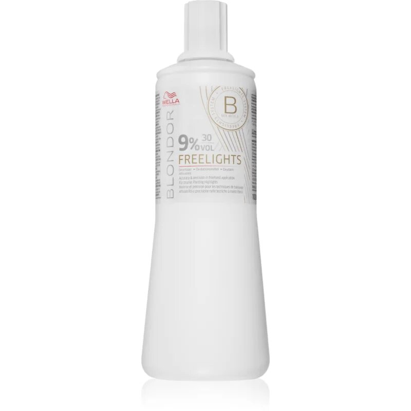Wella Professionals Blondor Freelights oksidacijska emulzija (9% 30 Vol) 1000 ml