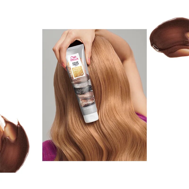 Wella Professionals Color Fresh barvna maska za vse tipe las odtenek Golden Gloss 150 ml