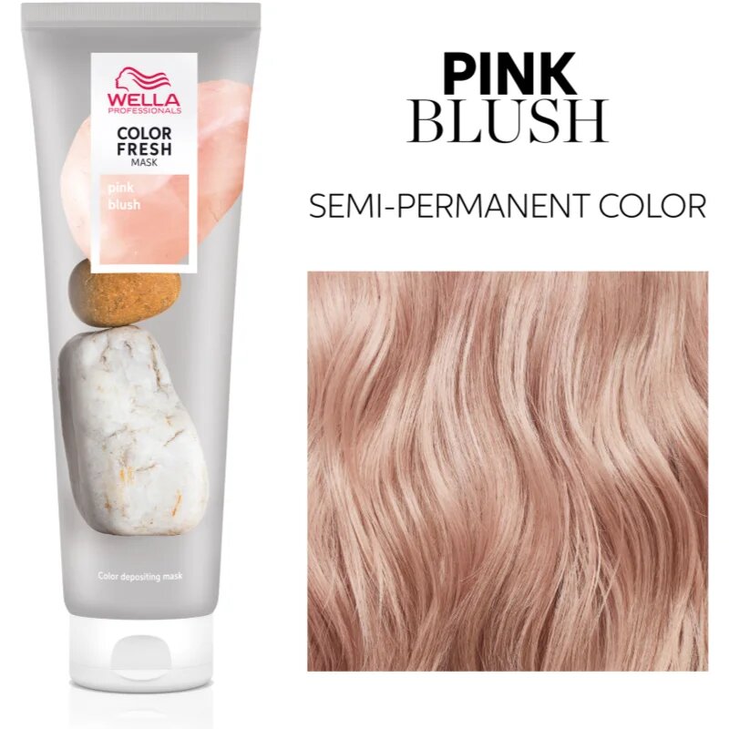 Wella Professionals Color Fresh barvna maska za vse tipe las odtenek Pink blush 150 ml
