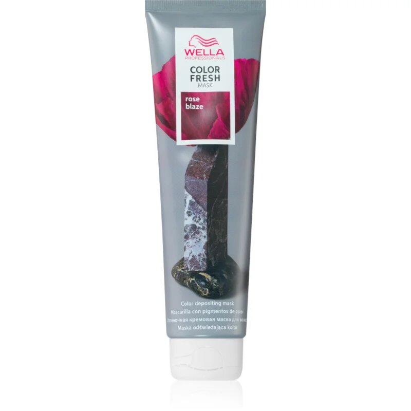 Wella Professionals Color Fresh barvna maska za vse tipe las odtenek Rose Blaze 150 ml