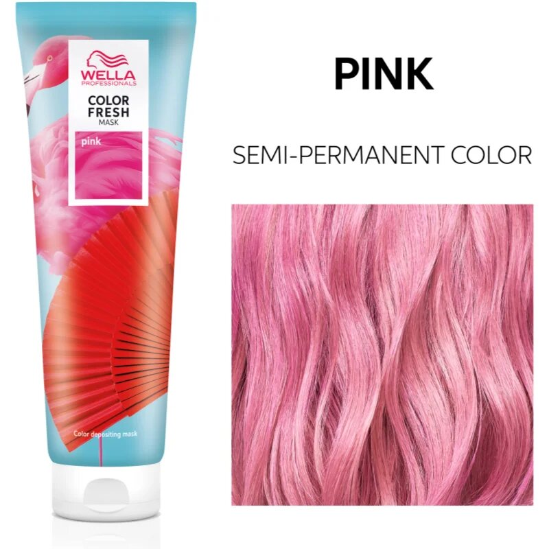 Wella Professionals Color Fresh intenzivna barvna maska odtenek Pink 150 ml