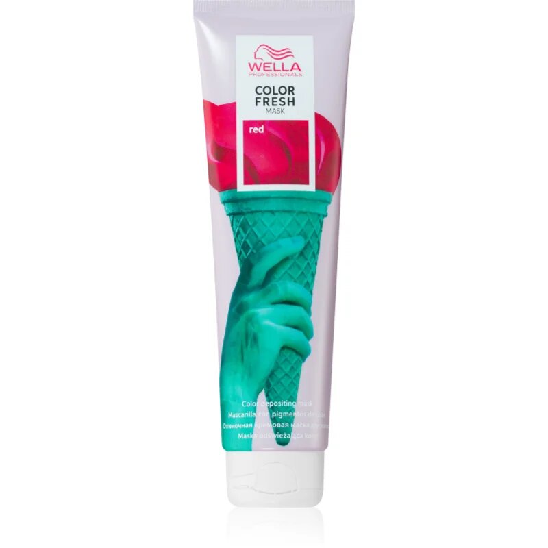 Wella Professionals Color Fresh intenzivna barvna maska odtenek Red 150 ml