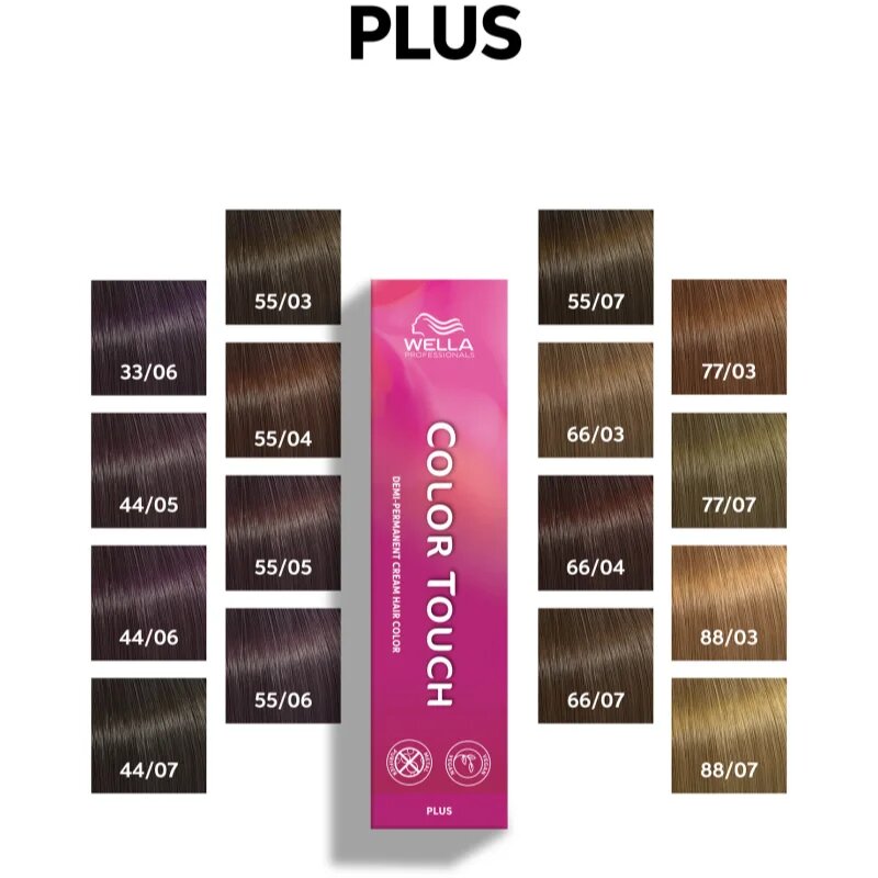 Wella Professionals Color Touch Plus barva za lase odtenek 88/03 60 ml