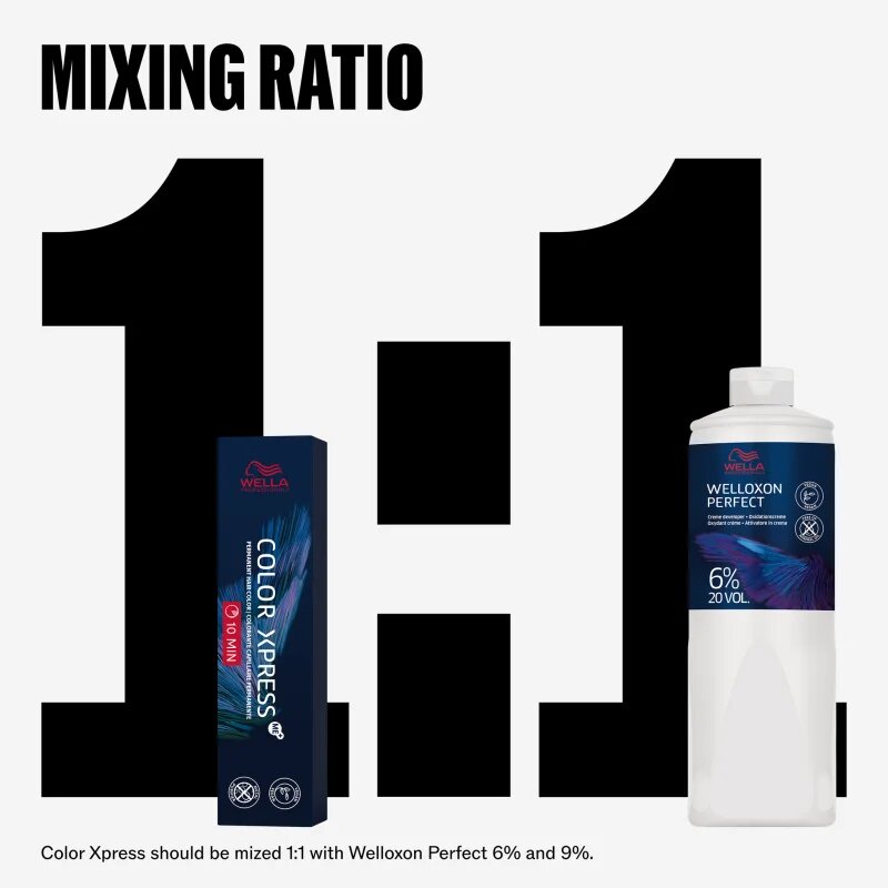 Wella Professionals Color Xpress barva za lase odtenek Dark Blonde Natural Brown 6/07 60 ml