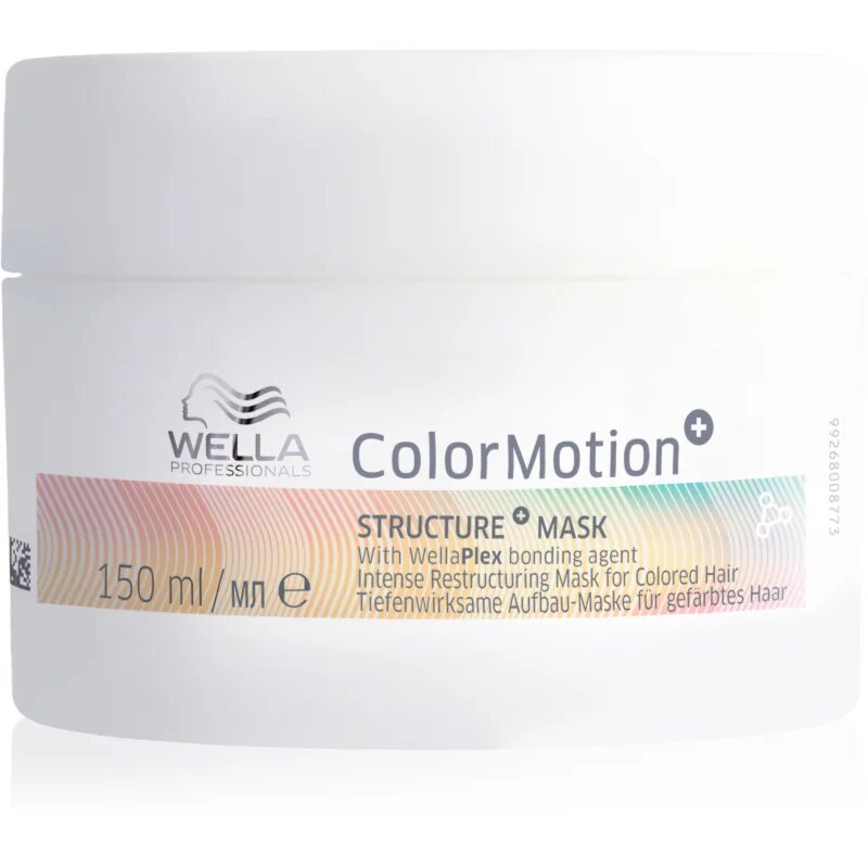 Wella Professionals ColorMotion+ Structure mask maska za lase za zaščito barve 150 ml