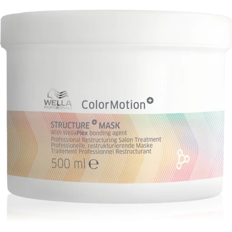Wella Professionals ColorMotion+ Structure mask maska za lase za zaščito barve 500 ml