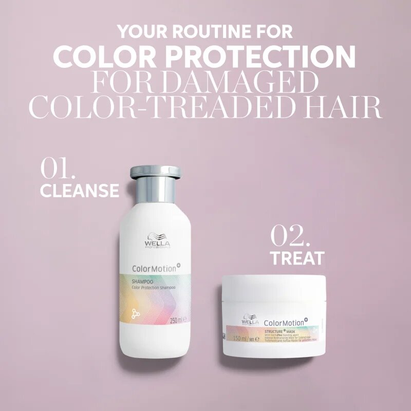 Wella Professionals ColorMotion+ Structure mask maska za lase za zaščito barve 75 ml