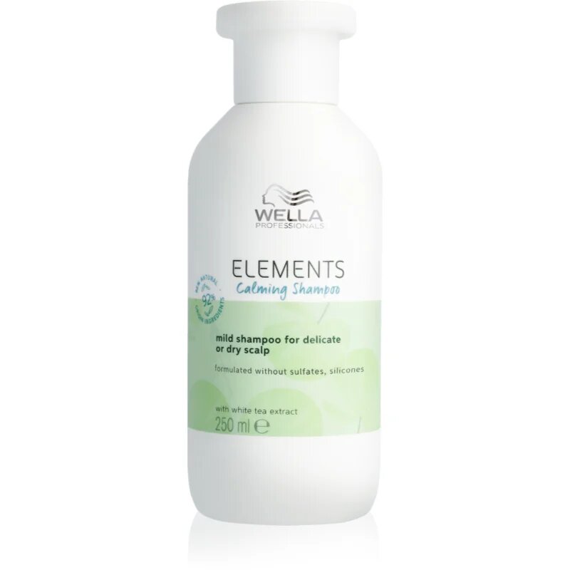 Wella Professionals Elements Calming vlažilni in pomirjajoči šampon za občutljivo lasišče 250 ml