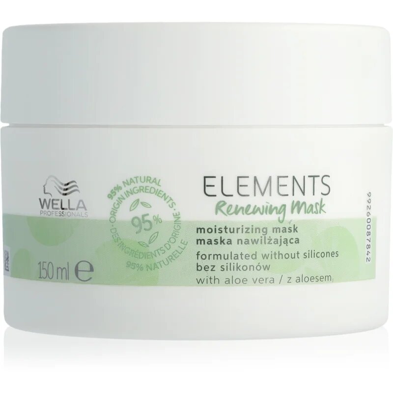 Wella Professionals Elements Renewing obnovitvena maska za sijaj in mehkobo las 150 ml