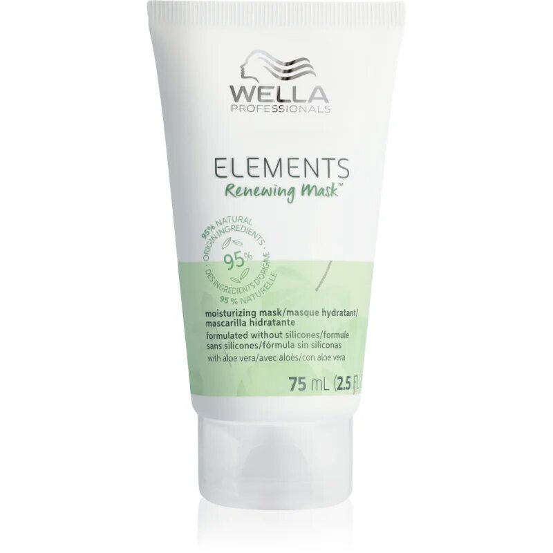 Wella Professionals Elements Renewing obnovitvena maska za sijaj in mehkobo las 75 ml
