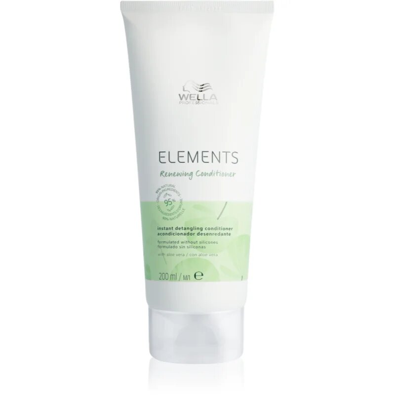 Wella Professionals Elements Renewing obnovitveni balzam za sijaj in mehkobo las 200 ml