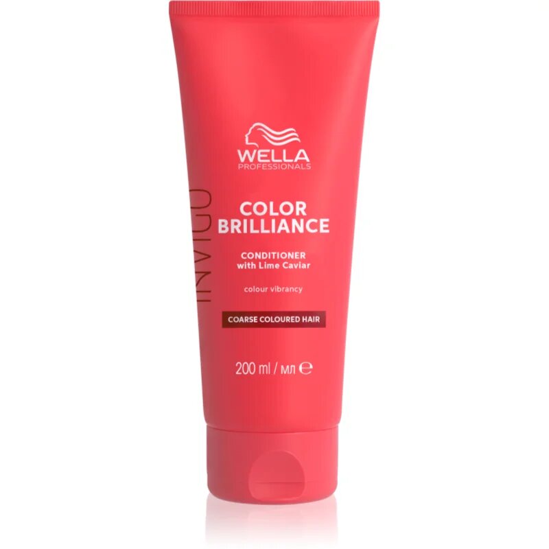 Wella Professionals Invigo Color Brilliance balzam za goste grobe in kodraste lase za barvane lase 200 ml