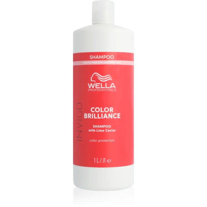 Wella Professionals Invigo Color Brilliance šampon za normalne in tanke lase za zaščito barve 1000 ml