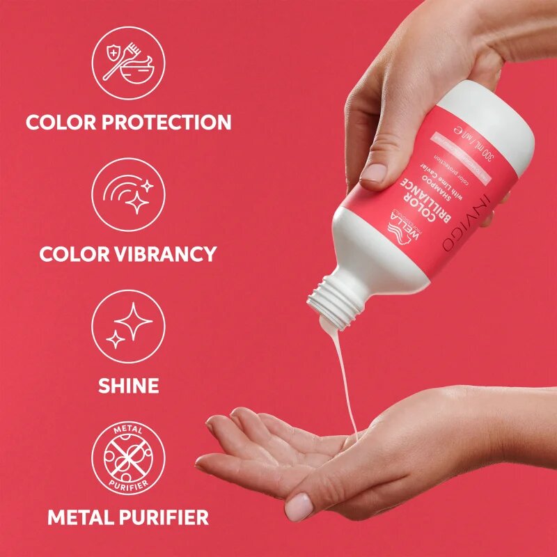 Wella Professionals Invigo Color Brilliance šampon za normalne in tanke lase za zaščito barve 50 ml