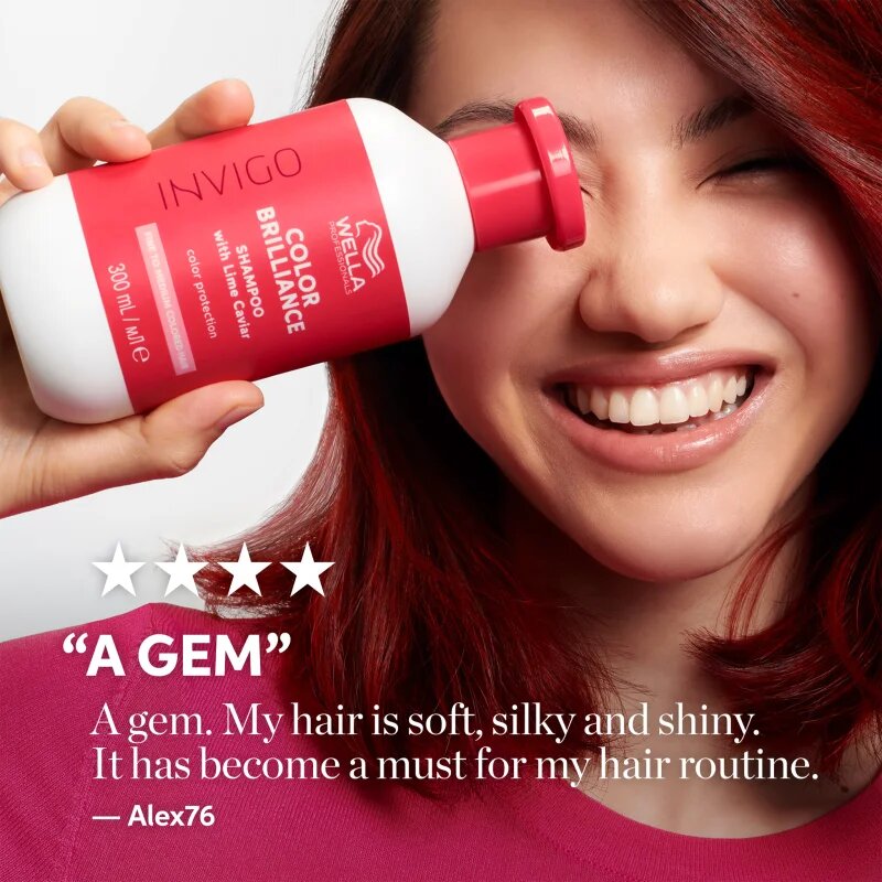 Wella Professionals Invigo Color Brilliance šampon za normalne in tanke lase za zaščito barve 50 ml