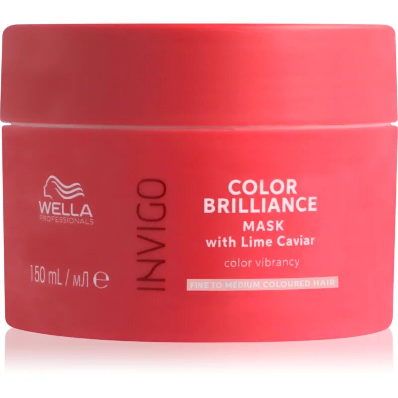 Wella Professionals Invigo Color Brilliance vlažilna maska za tanke lase 150 ml