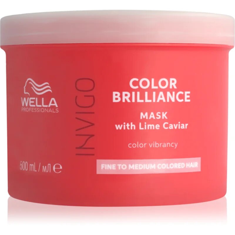 Wella Professionals Invigo Color Brilliance vlažilna maska za tanke lase 500 ml