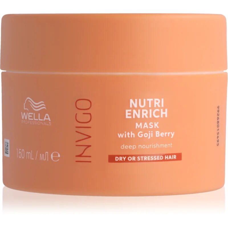 Wella Professionals Invigo Nutri-Enrich globinsko hranilna maska za suhe lase 150 ml