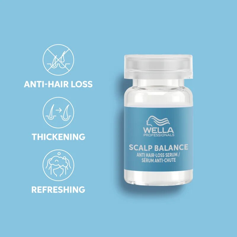 Wella Professionals Invigo Scalp Balance serum za lase proti izpadanju las 8x6 ml
