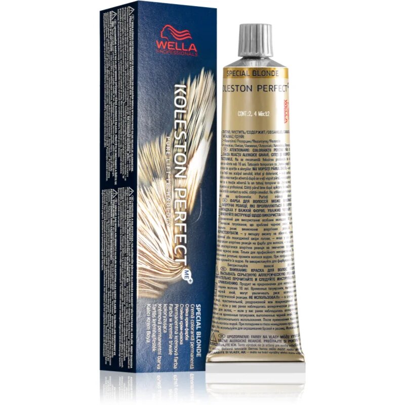 Wella Professionals Koleston Perfect ME+ Special Blonde permanentna barva za lase odtenek 12/07 60 ml