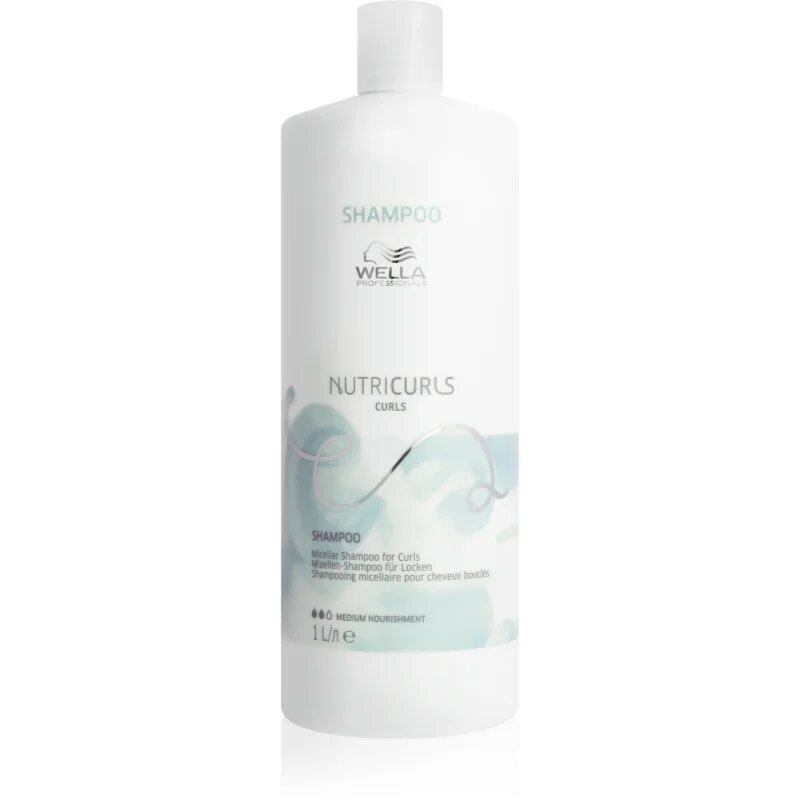 Wella Professionals Nutricurls Curls nežni micelarni šampon za kodraste lase 1000 ml