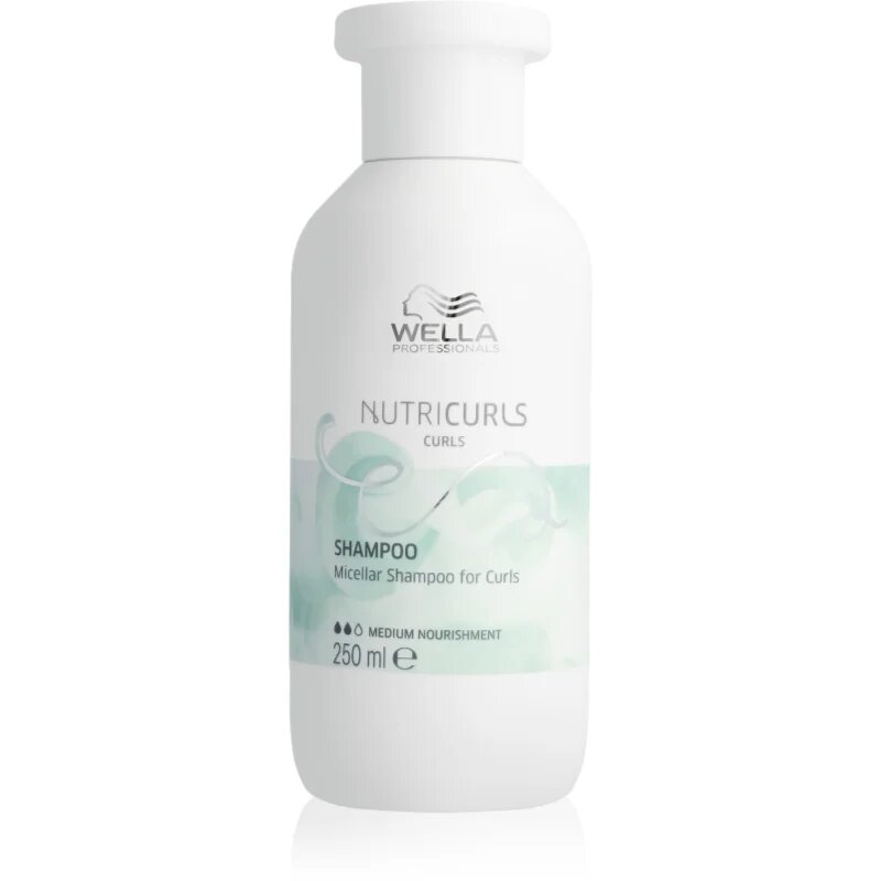 Wella Professionals Nutricurls Curls nežni micelarni šampon za kodraste lase 250 ml