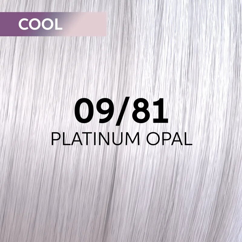 Wella Professionals Shinefinity Zero Lift Glaze poltrajna barva za lase odtenek 09/81 - Platinum Opal 60 ml