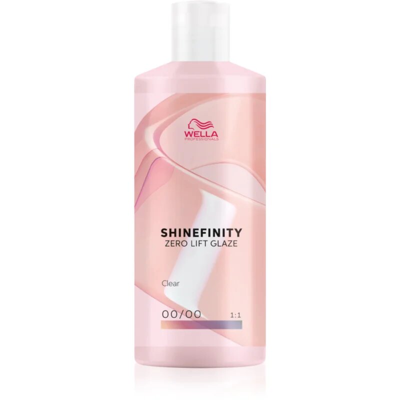 Wella Professionals Shinefinity Zero Lift Glaze poltrajna barva za lase za naravne ali barvane lase 500 ml
