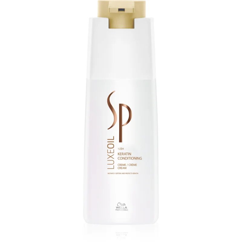 Wella Professionals SP Luxe Oil balzam s keratinom za poškodovane lase bez pumpičky 1000 ml