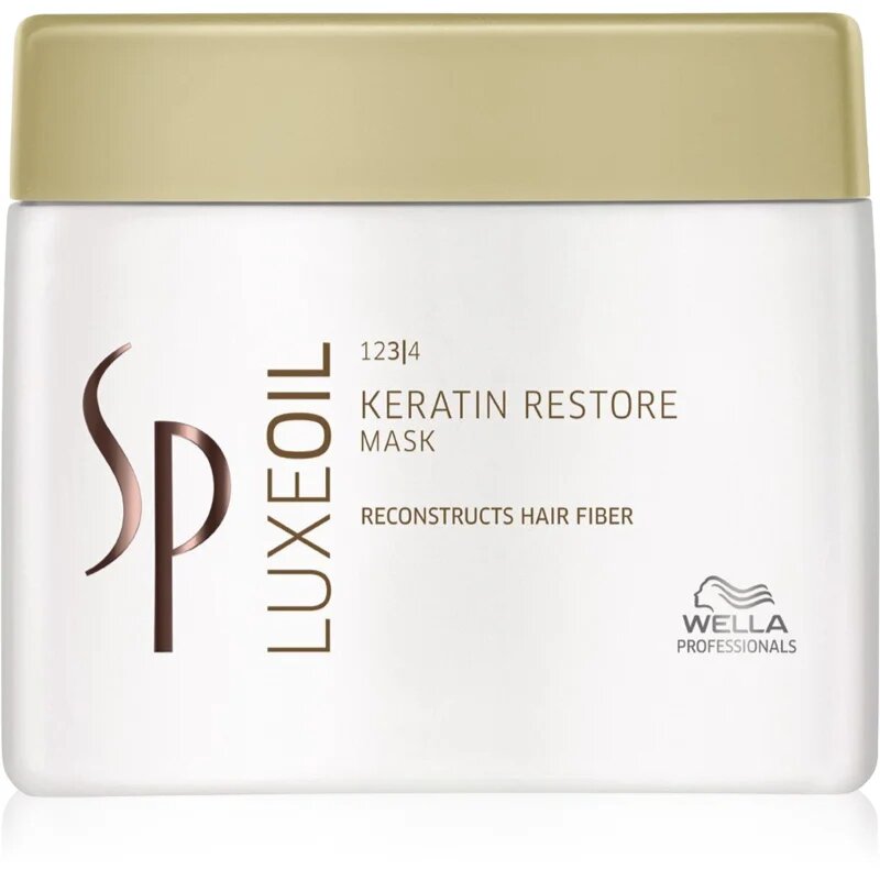 Wella Professionals SP Luxe Oil hranilna maska za poškodovane lase 400 ml