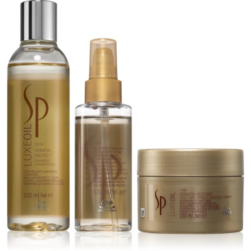 Wella Professionals SP Luxe Oil Set ugodno pakiranje za popoln videz las