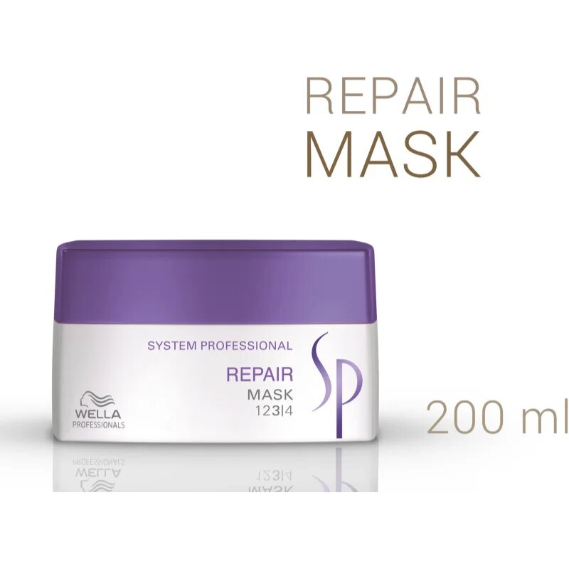 Wella Professionals SP Repair maska za poškodovane in kemično obdelane lase 200 ml