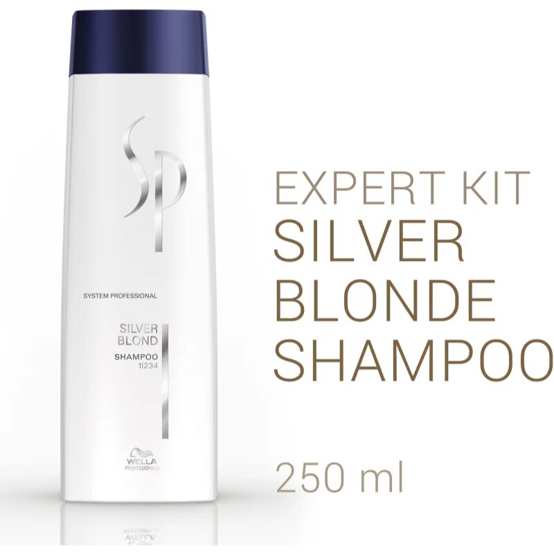 Wella Professionals SP Silver Blond šampon za blond in sive lase 250 ml
