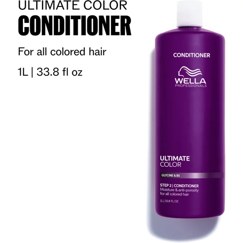 Wella Professionals Ultimate Color Conditioner vlažilni balzam za barvane lase in lase s prameni 1000 ml