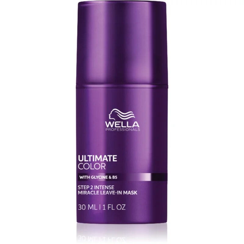 Wella Professionals Ultimate Color Leave-in Mask maska za sijaj brez spiranja za lase 30 ml