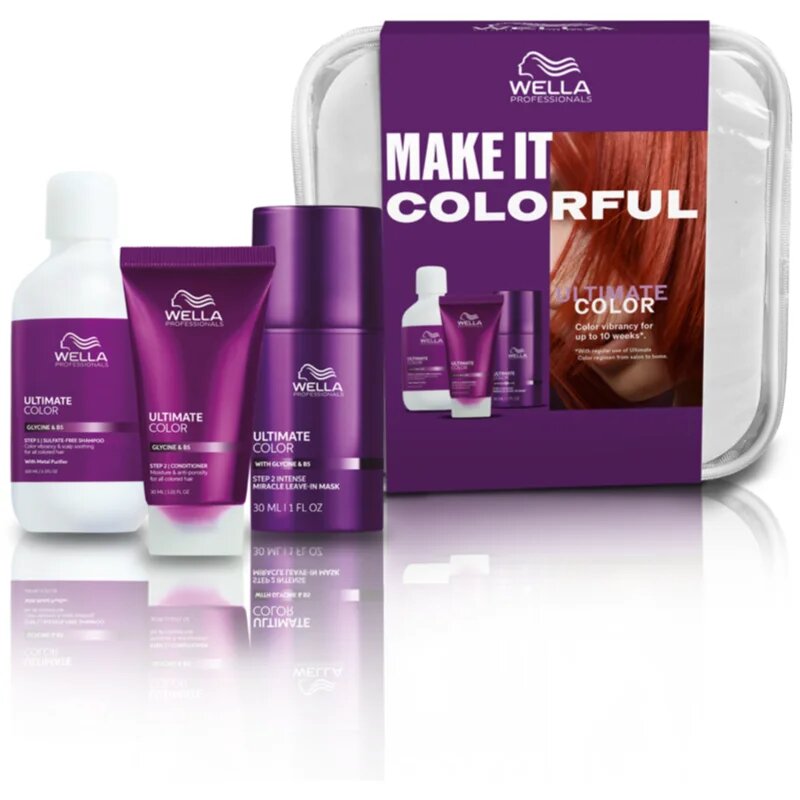 Wella Professionals Ultimate Color Set Potovalni set za barvane lase in lase s prameni