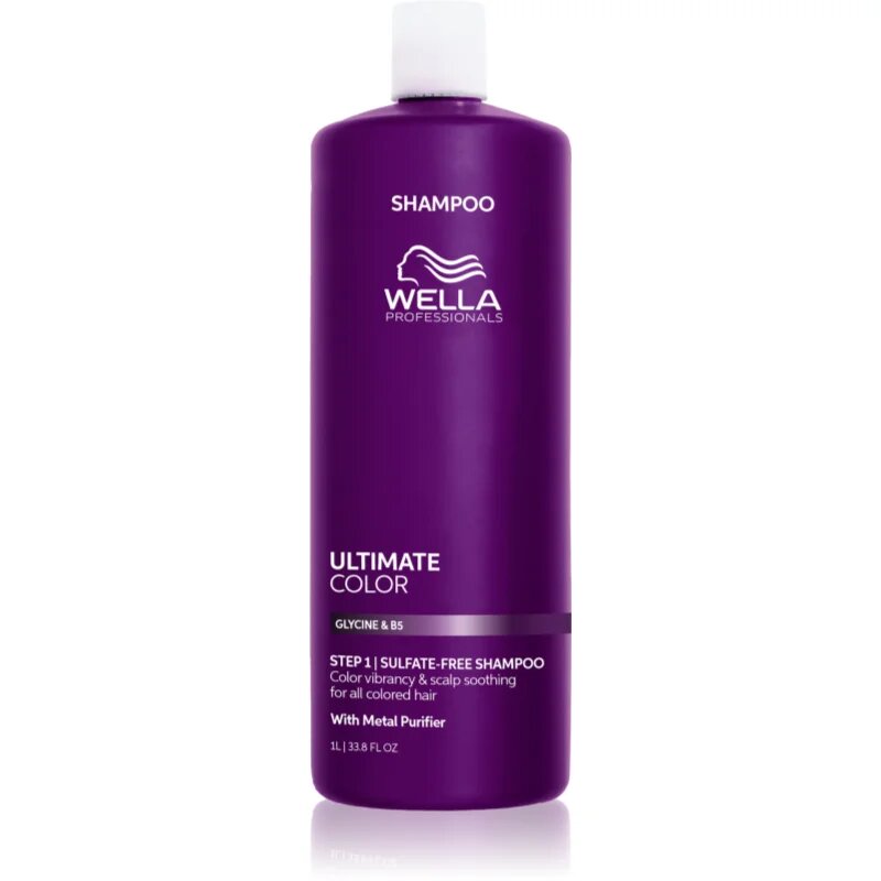 Wella Professionals Ultimate Color Shampoo šampon za sijočo barvo las 1000 ml