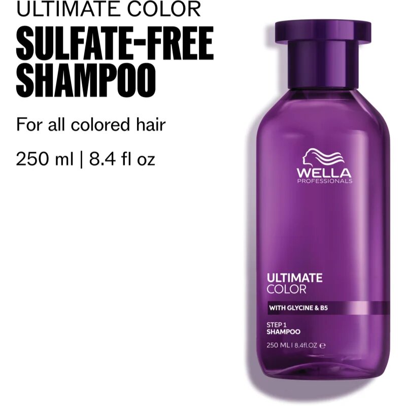Wella Professionals Ultimate Color Shampoo šampon za sijočo barvo las 250 ml
