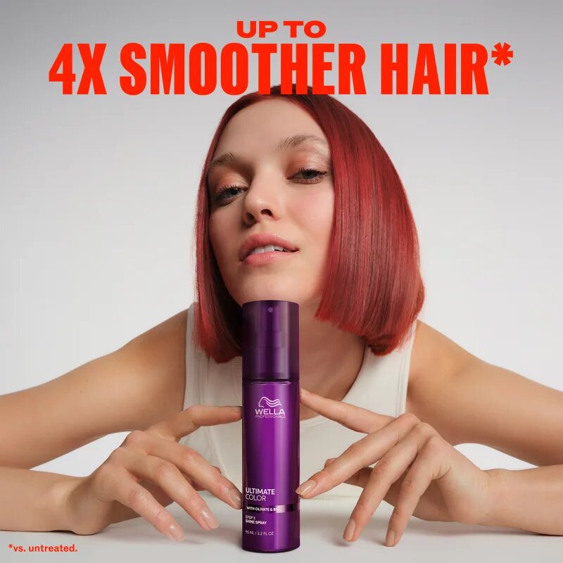 Wella Professionals Ultimate Color Spray pršilo za sijaj in mehkobo las 95 ml