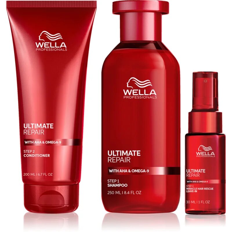 Wella Professionals Ultimate Repair Bundle set za poškodovane lase 3 kos