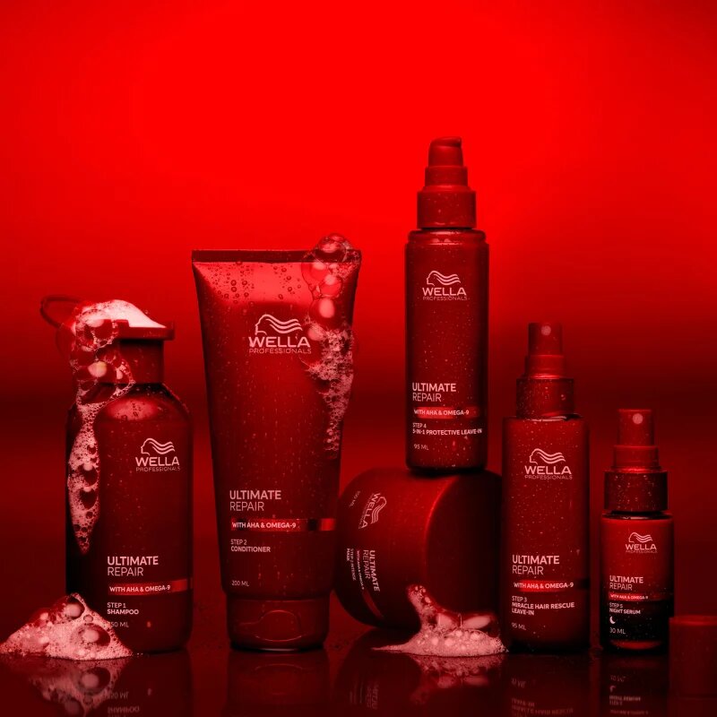 Wella Professionals Ultimate Repair Miracle Hair Rescue serum brez spiranja v pršilu za poškodovane lase 30 ml