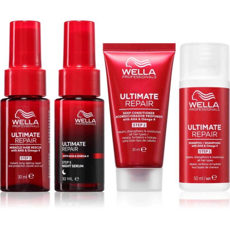 Wella Professionals Ultimate Repair Travel Set potovalno pakiranje za poškodovane lase