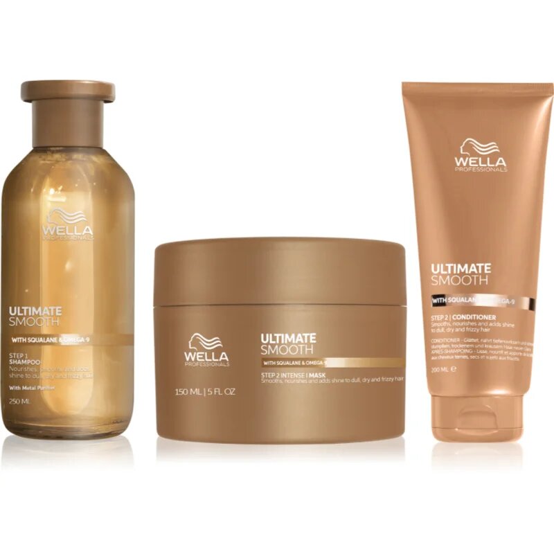 Wella Professionals Ultimate Smooth bundle set za sijaj in mehkobo las